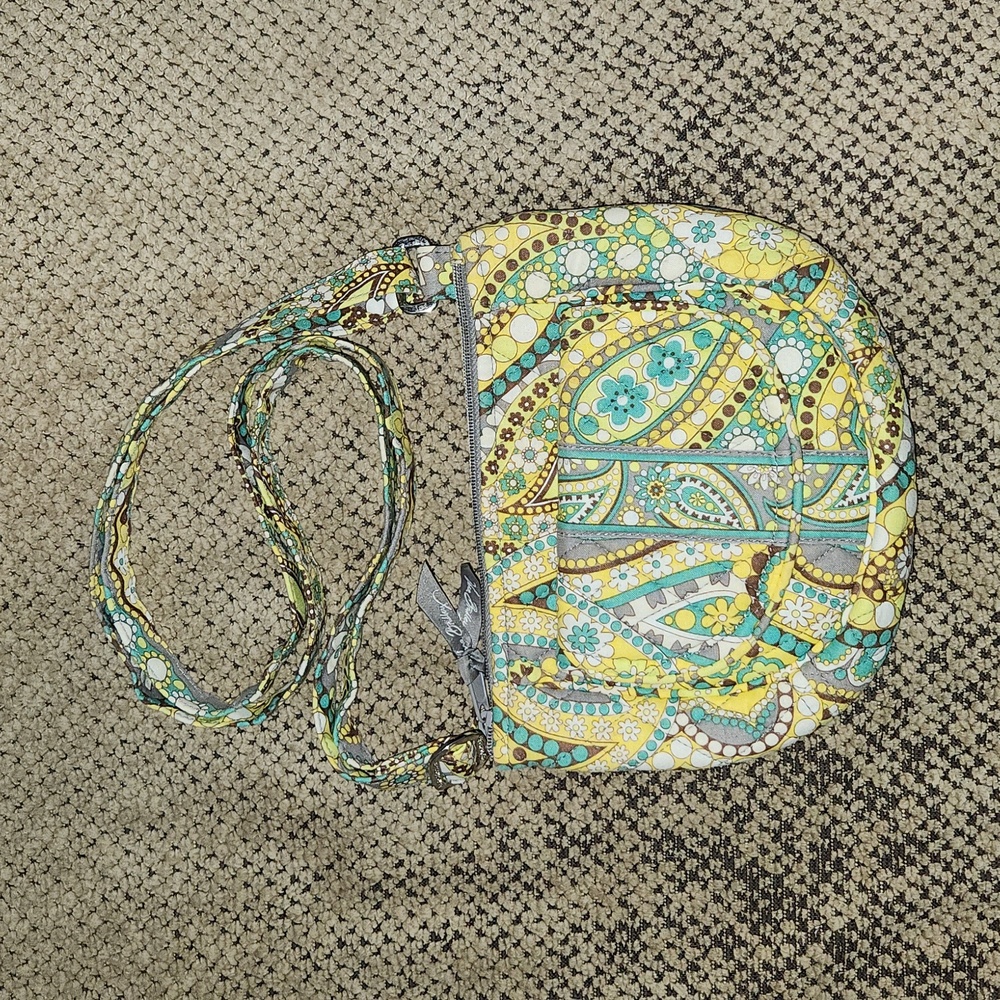 Vera Bradley Lemon Parfait Small Crossbody